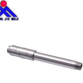 Threaded core extraction of cosmetic mold
